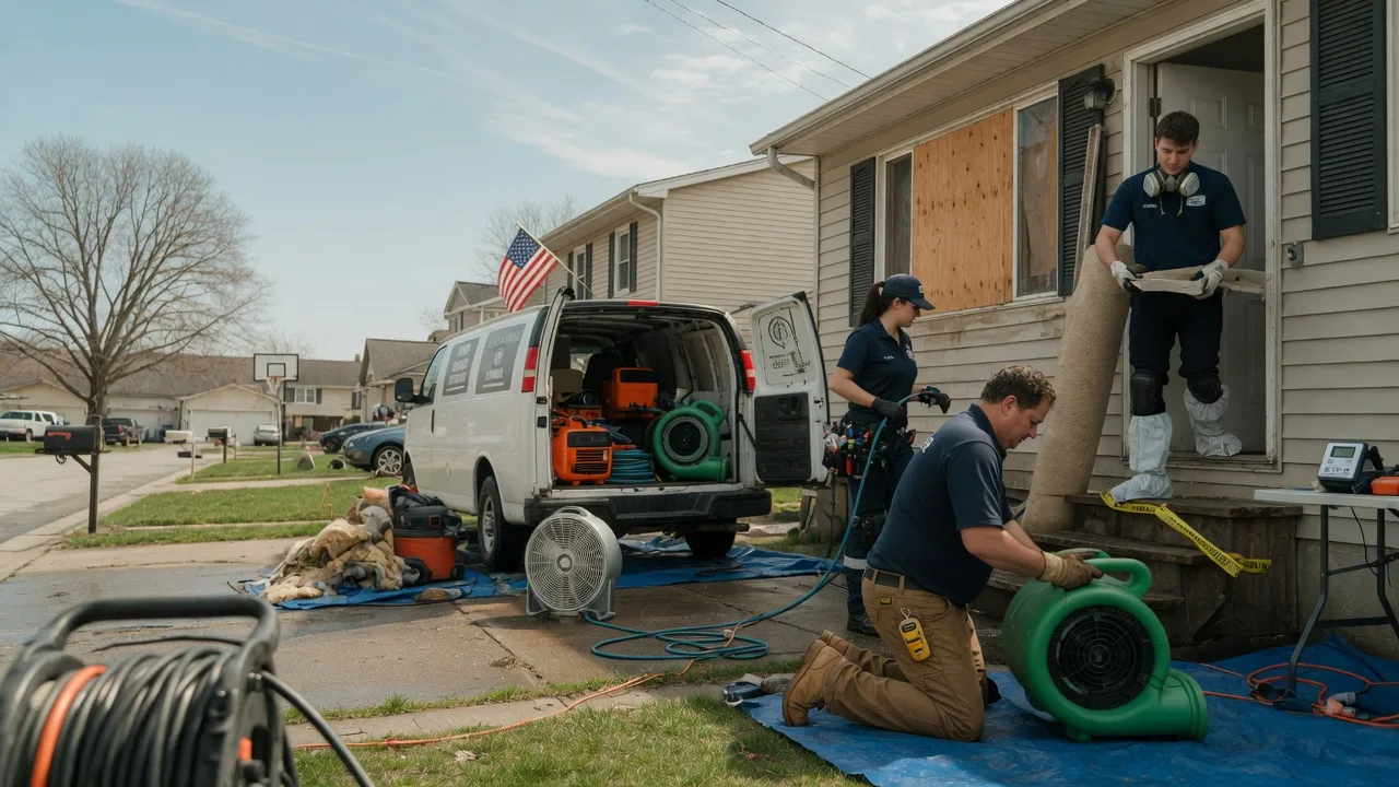 Water Damage Restoration in New London, MN near me